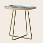 ABSTRACT GEOMETRIC COMPOSITION III Side Table Gallery Image 1