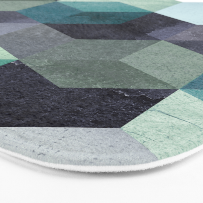 ABSTRACT GEOMETRIC COMPOSITION III Bath Mat Gallery Image 3