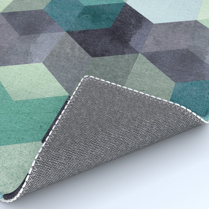 ABSTRACT GEOMETRIC COMPOSITION III Rug Gallery Image 4