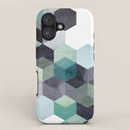 ABSTRACT GEOMETRIC COMPOSITION III iPhone Case Gallery Image 1