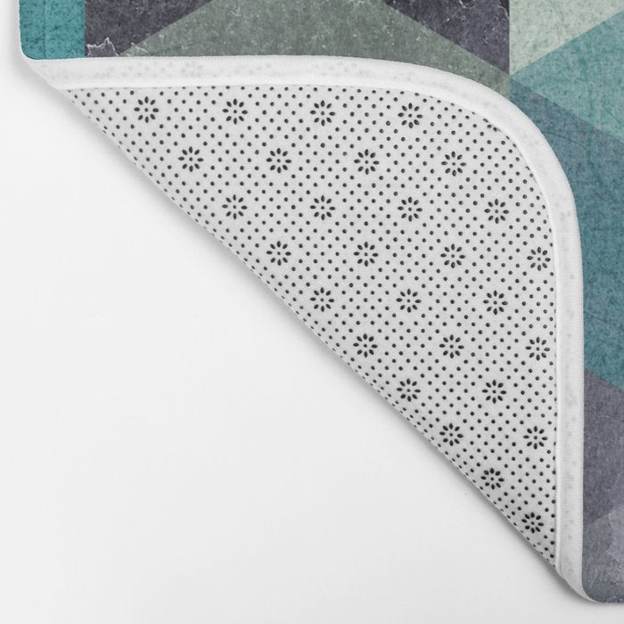 ABSTRACT GEOMETRIC COMPOSITION III Bath Mat Gallery Image 2