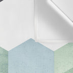 ABSTRACT GEOMETRIC COMPOSITION III Wall Tapestry Gallery Image 3