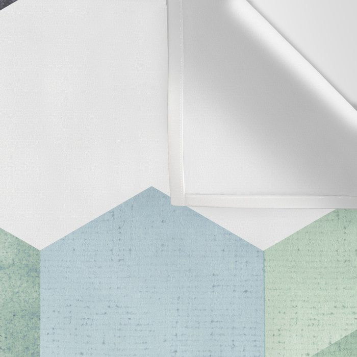 ABSTRACT GEOMETRIC COMPOSITION III Wall Tapestry Gallery Image 3