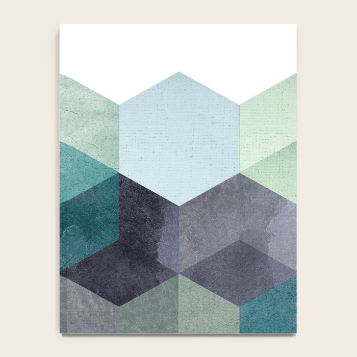 ABSTRACT GEOMETRIC COMPOSITION III Notebook Gallery Image 4