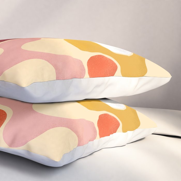 Color pops - mid century style  Pillow Sham Gallery Image 3