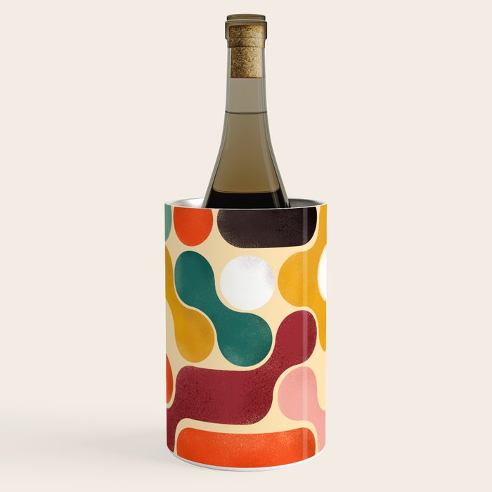 Color pops - mid century style  Wine Chiller Gallery Image 1