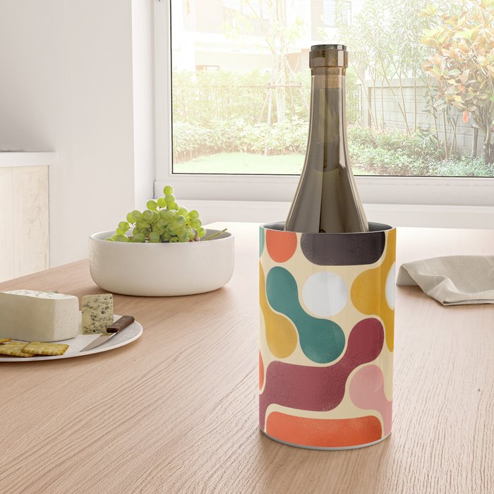 Color pops - mid century style  Wine Chiller Gallery Image 4