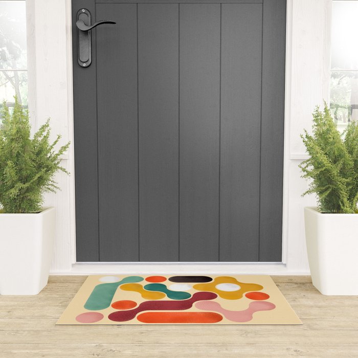 Color pops - mid century style  Welcome Mat Gallery Image 3