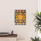 Shigatse Khagangma  Antique Tibetan Seat Mat Print Poster Gallery Image 2
