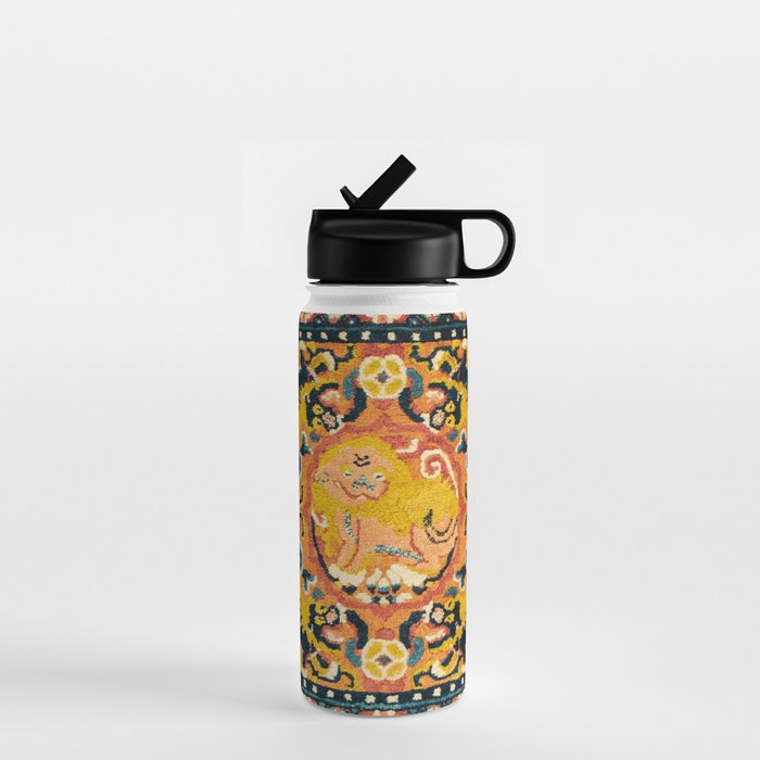 Shigatse Khagangma  Antique Tibetan Seat Mat Print Water Bottle Gallery Image 1