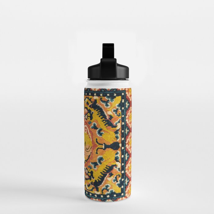 Shigatse Khagangma  Antique Tibetan Seat Mat Print Water Bottle Gallery Image 2