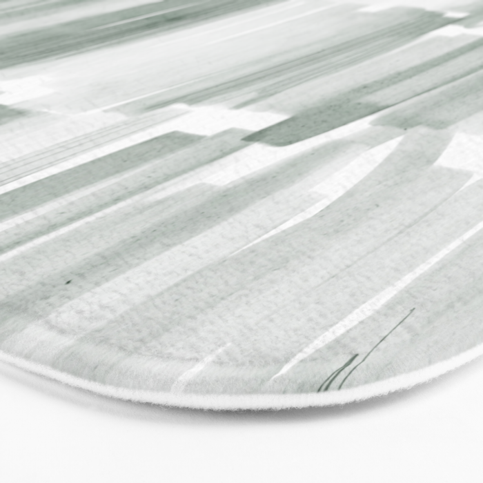 Watercolor River Bath Mat Gallery Image 3