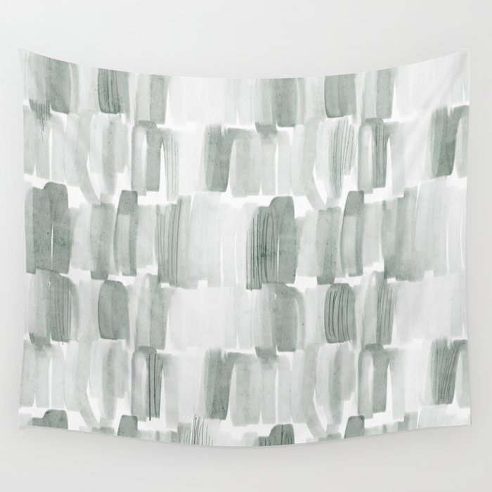 Watercolor River Wall Tapestry Gallery Image 1