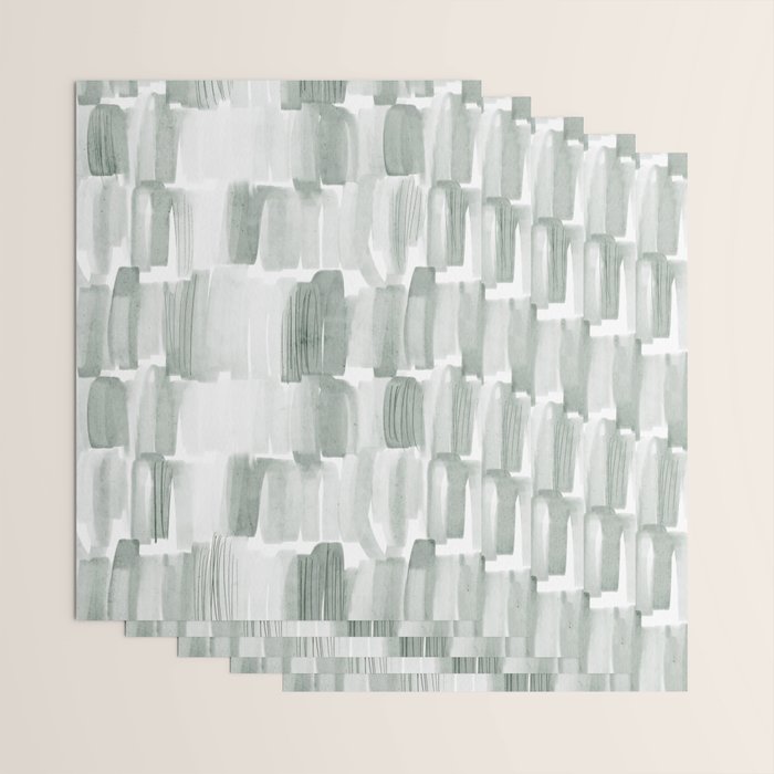 Watercolor River Wrapping Paper Gallery Image 3