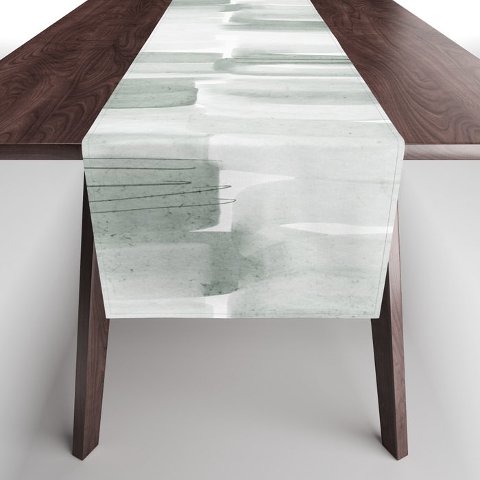 Watercolor River Table Runner Gallery Image 1