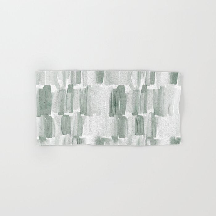 Watercolor River Bath Towel Gallery Image 1