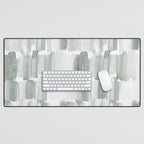 Watercolor River Desk Mat Gallery Image 1