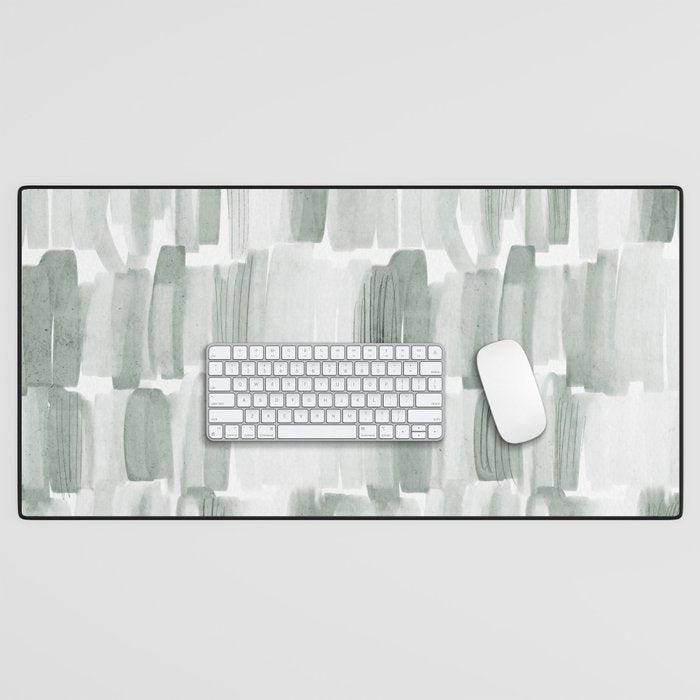 Watercolor River Desk Mat Gallery Image 1