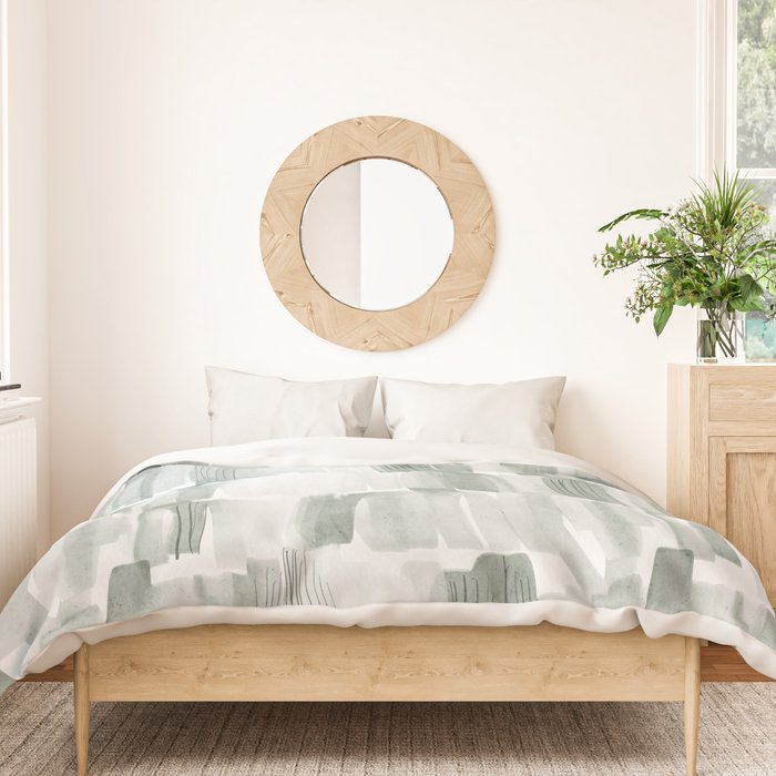 Watercolor River Duvet Cover Gallery Image 3