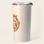 Mushroom Peace Sign Travel Mug Gallery Image 2