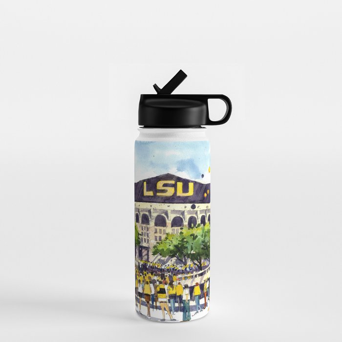 LSU Game Day Water Bottle Gallery Image 1