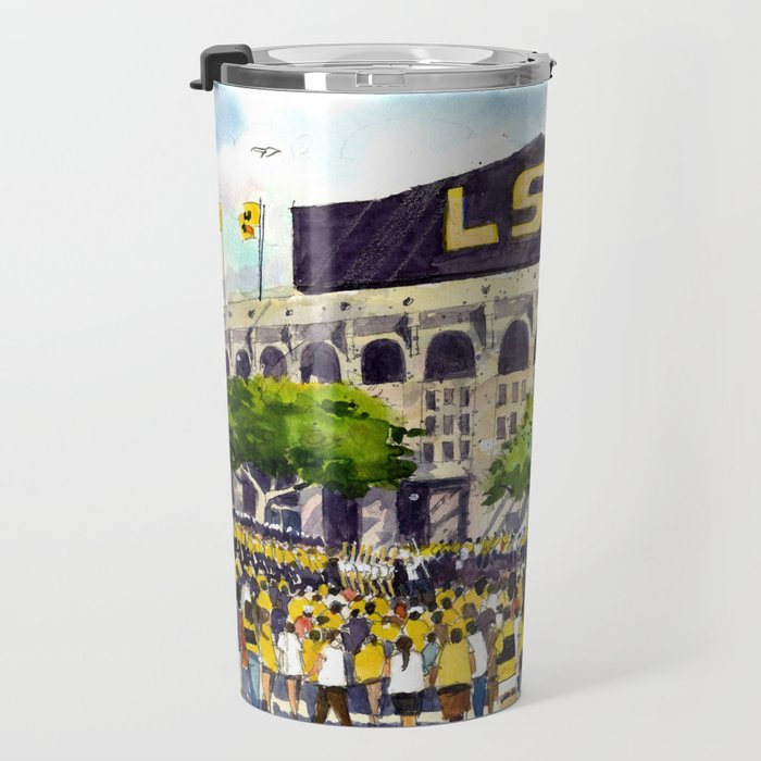 LSU Game Day Travel Mug Gallery Image 3
