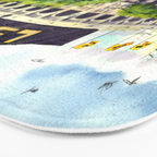 LSU Game Day Bath Mat Gallery Image 3
