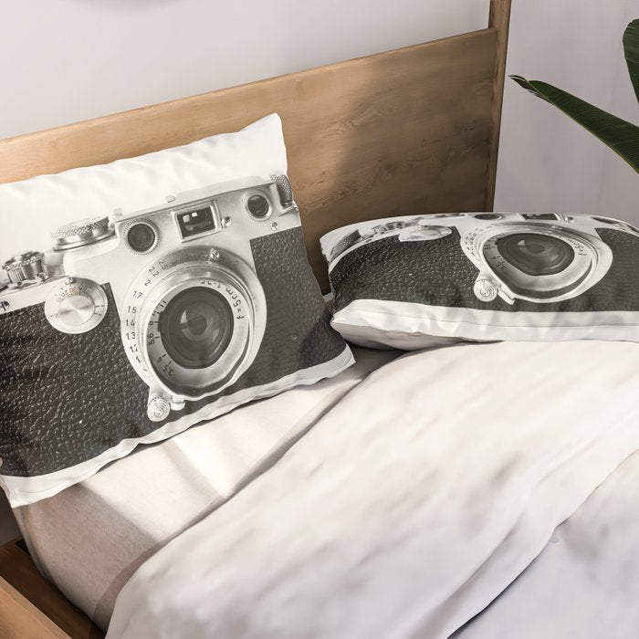 Old Camera Pillow Sham Gallery Image 2