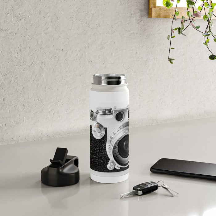 Old Camera Water Bottle Gallery Image 4