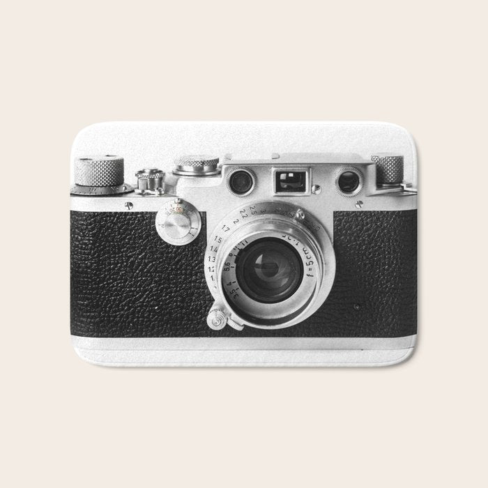 Old Camera Bath Mat Gallery Image 1