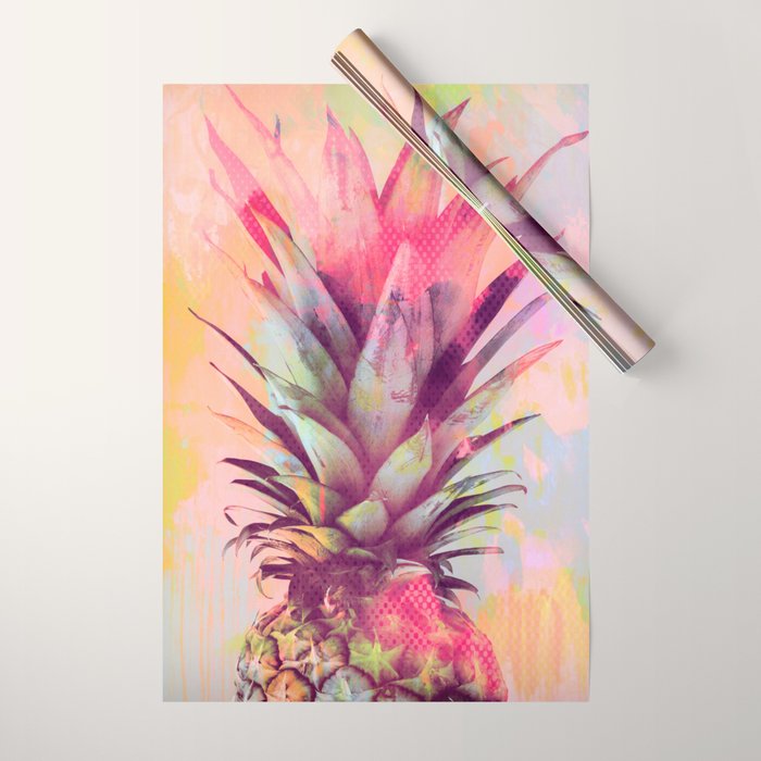 PINEAPPLE Wrapping Paper Gallery Image 1