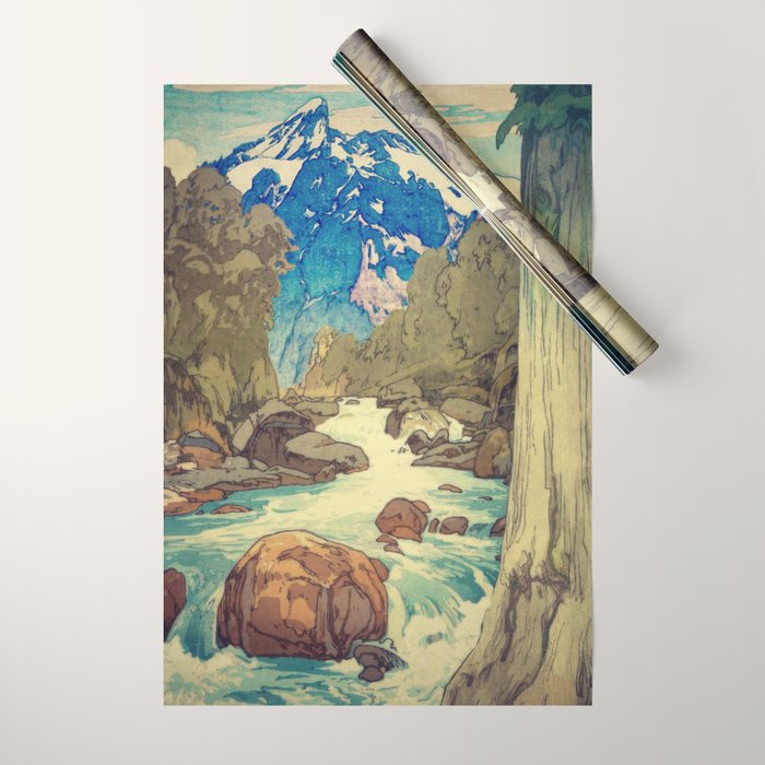 The Walk to Hokodoyama Wrapping Paper Gallery Image 1