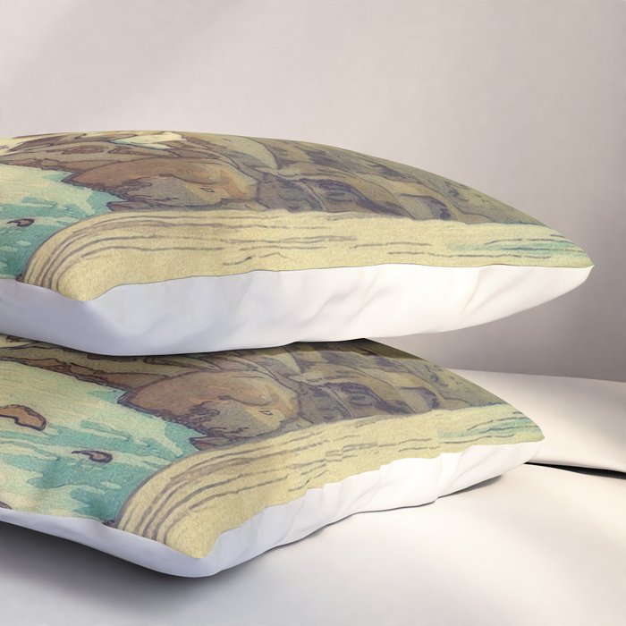 The Walk to Hokodoyama Pillow Sham Gallery Image 3