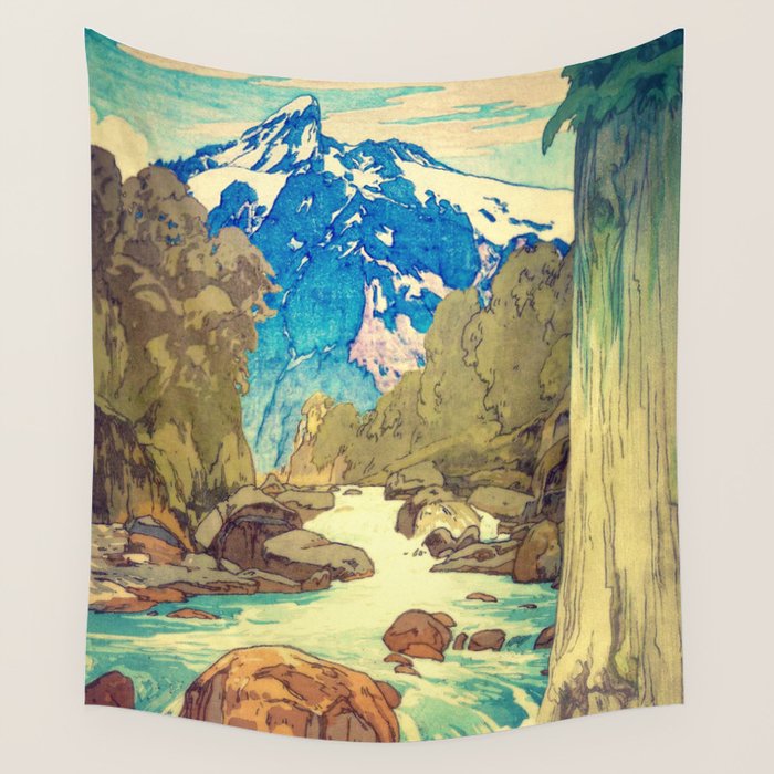 The Walk to Hokodoyama Wall Tapestry Gallery Image 4