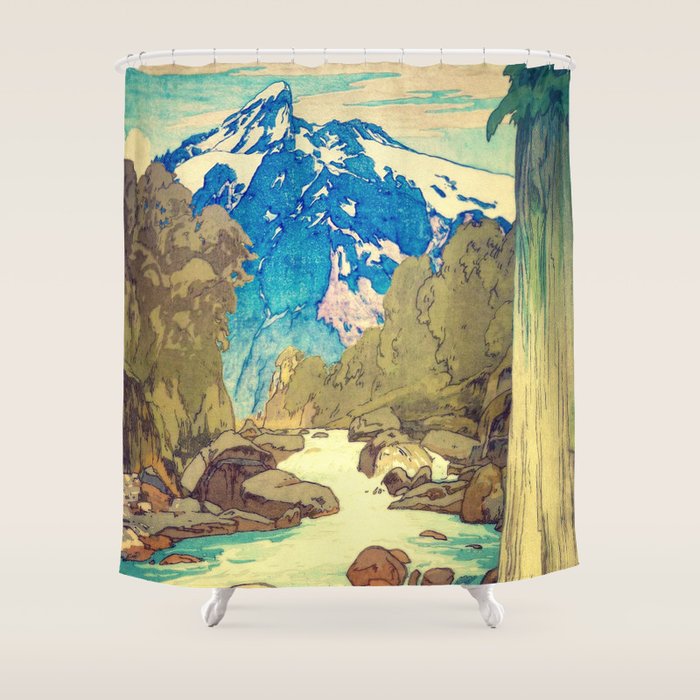 The Walk to Hokodoyama Shower Curtain Gallery Image 1