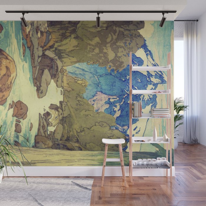 The Walk to Hokodoyama Wall Mural Gallery Image 1