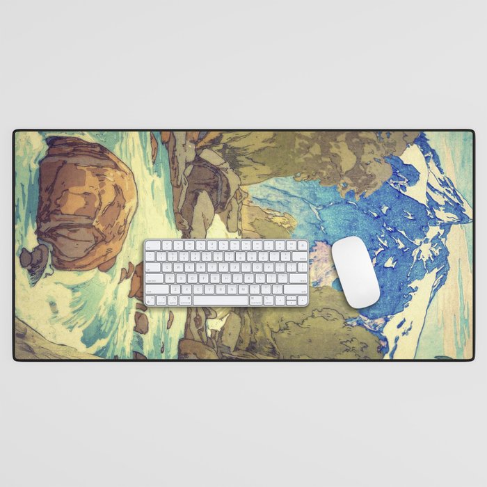 The Walk to Hokodoyama Desk Mat Gallery Image 1
