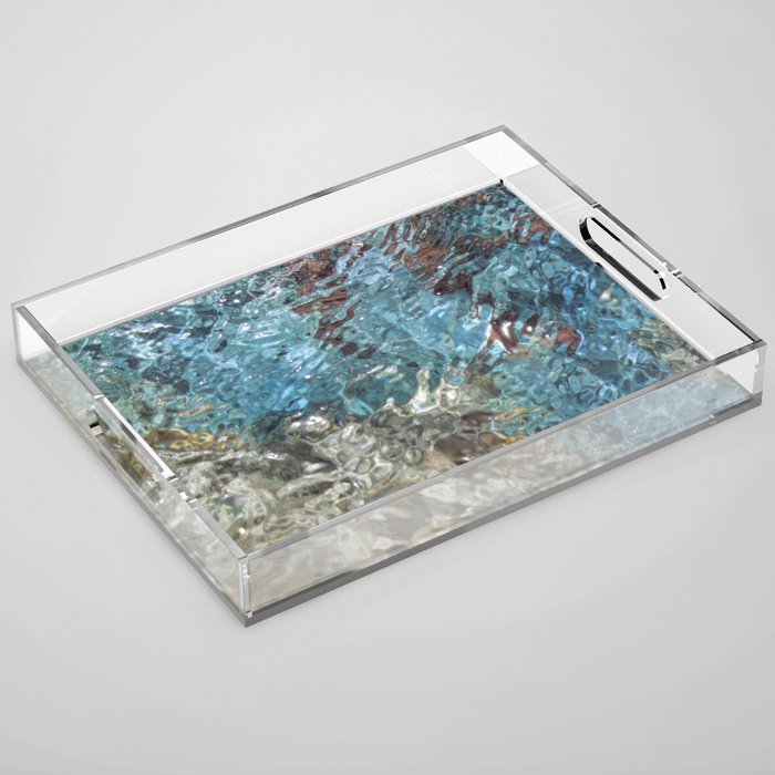 Crystal Seashore Acrylic Tray Gallery Image 1
