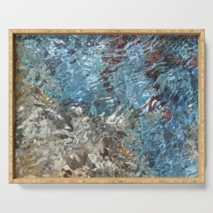 Crystal Seashore Serving Tray Gallery Image 1
