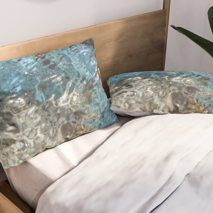Crystal Seashore Pillow Sham Gallery Image 2
