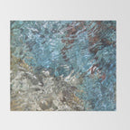 Crystal Seashore Throw Blanket Gallery Image 2