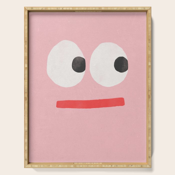 Face Serving Tray Gallery Image 1