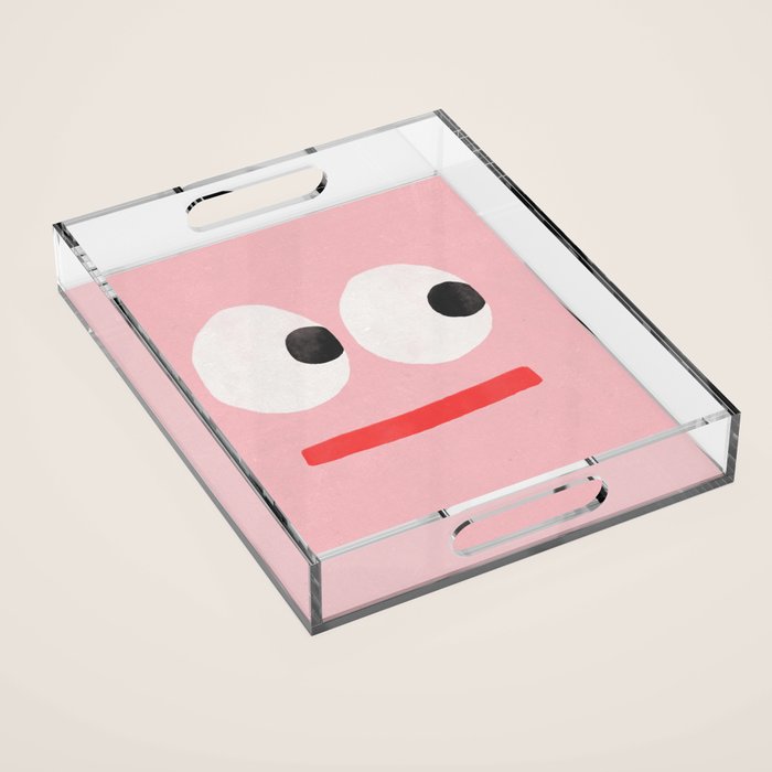 Face Acrylic Tray Gallery Image 1