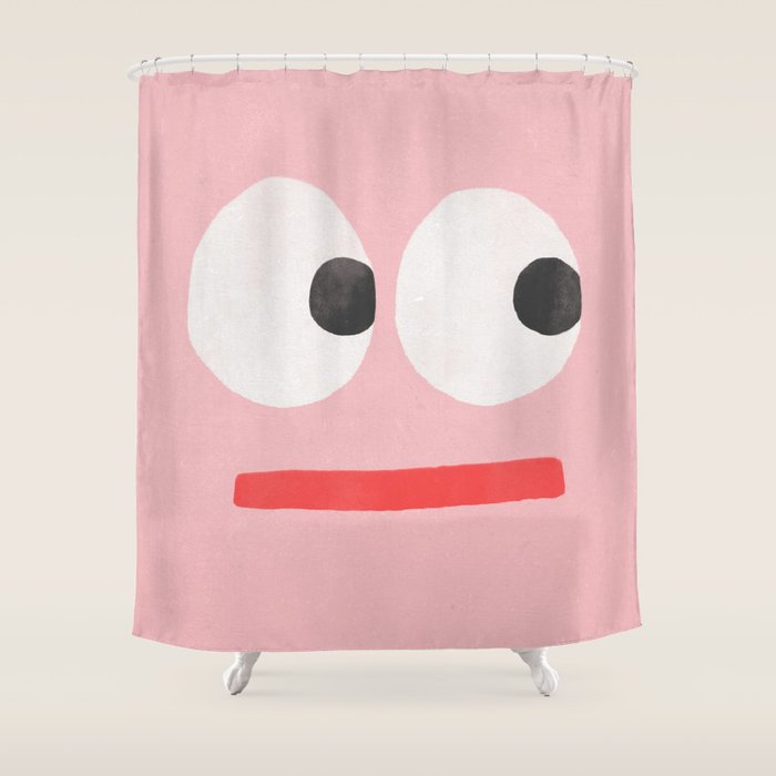 Face Shower Curtain Gallery Image 1