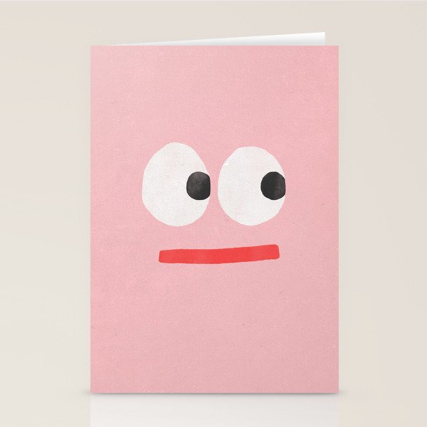 Face Stationery Card Gallery Image 1
