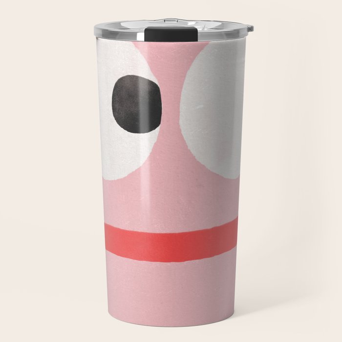 Face Travel Mug Gallery Image 1