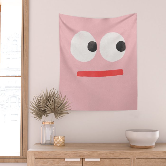 Face Wall Tapestry Gallery Image 2
