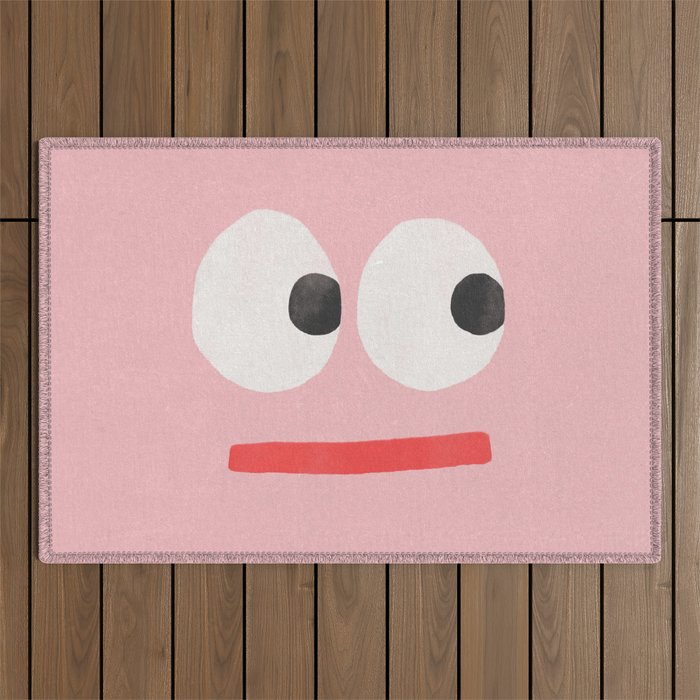 Face Outdoor Rug Gallery Image 1