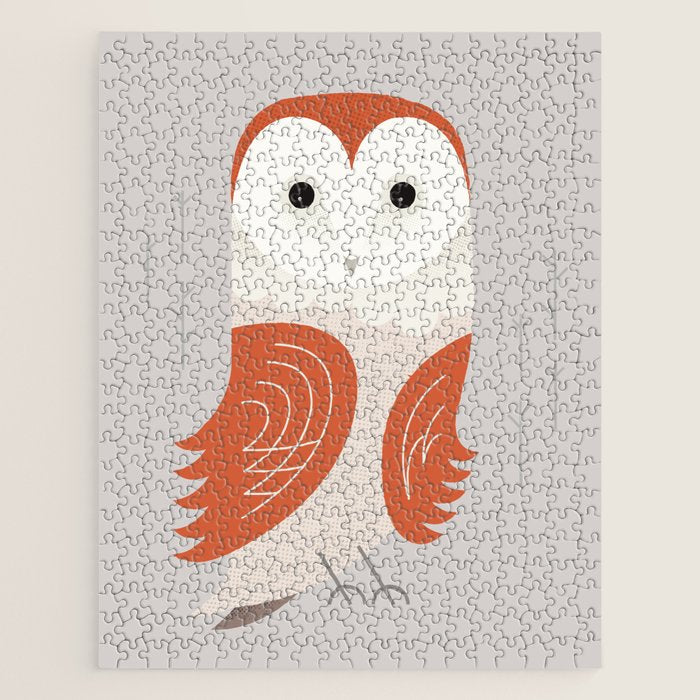 Barn Owl, Bird of United Kingdom Jigsaw Puzzle Gallery Image 1