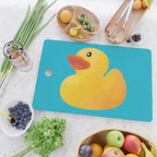 Rubber Duck polygon art Cutting Board Gallery Image 2
